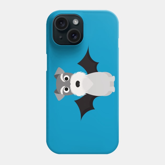 Schnauzer Halloween Fancy Dress Costume Phone Case by DoggyStyles