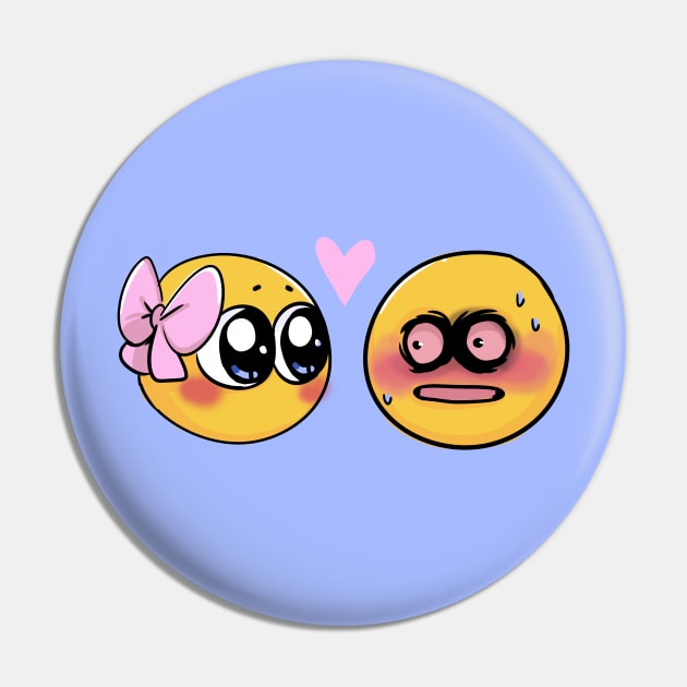 Emoji Love - Cursed Emojis - Pin