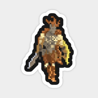 Gloomhaven Brute Pixel Design - Board Game Inspired Graphic - Tabletop Gaming Magnet