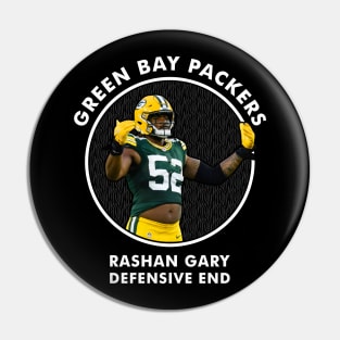 RASHAN GARY - DE - GREEN BAY PACKERS Pin