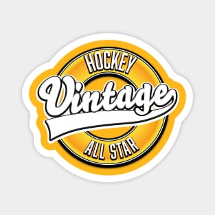 Hockey Vintage All Star logo Magnet