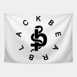 blackbear Round Logo Tapestry