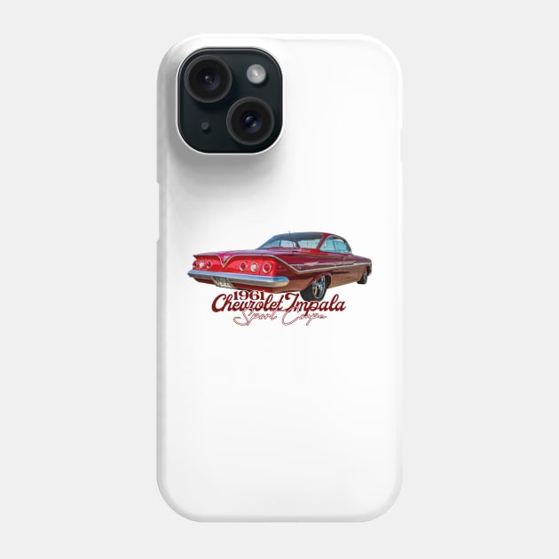 1961  Chevrolet Impala Sport Coupe Phone Case by Gestalt Imagery