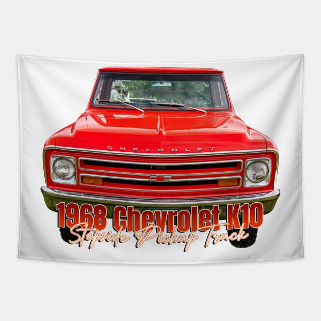 1968 Chevrolet K10 Stepside Pickup Truck Tapestry by Gestalt Imagery