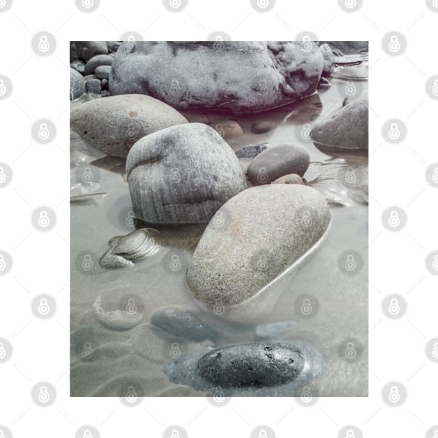 Stones on the beach by mbangert