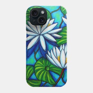 Nymphaea Blue Phone Case