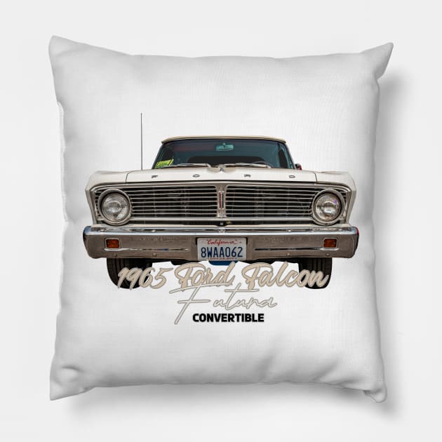 1965 Ford Falcon Futura Convertible Pillow by Gestalt Imagery
