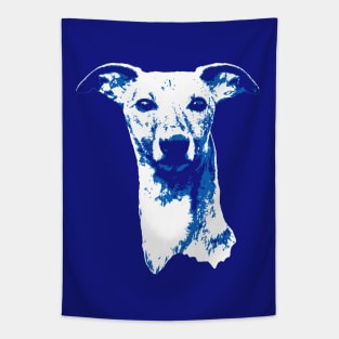 Blue Whippet Tapestry