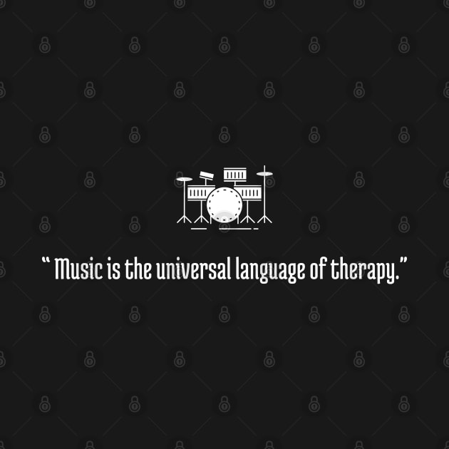 Music is the universal language. Happy Music Therapy Day! by DesignerDeskStd