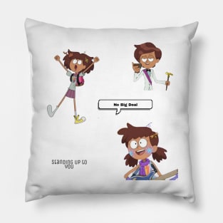 Anne from Amphibia sticker pack Pillow