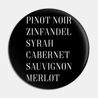 Red Wine Pin