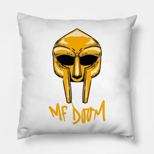 MF DOOM MASK GOLD Pillow