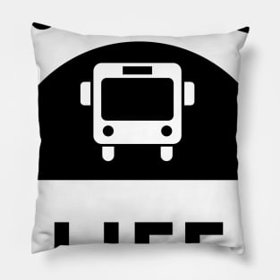 Funny bus driver saying Pillow