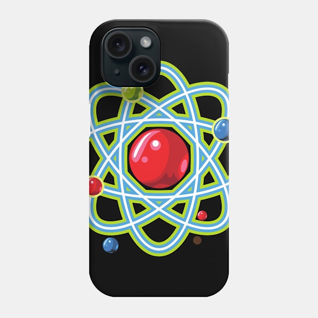 movement of the atom Phone Case by rayanammmar