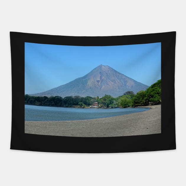 Nicaragua - Isla De Ometepe Tapestry by franck380