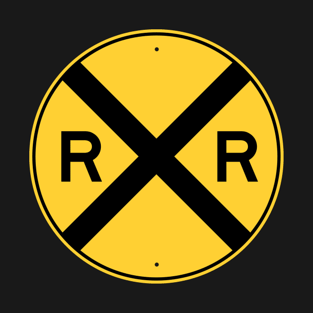 Railroad Xing Sign (new) by GloopTrekker