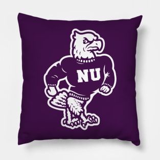 Niagara University Purple Eagles Vintage Mascot Pillow