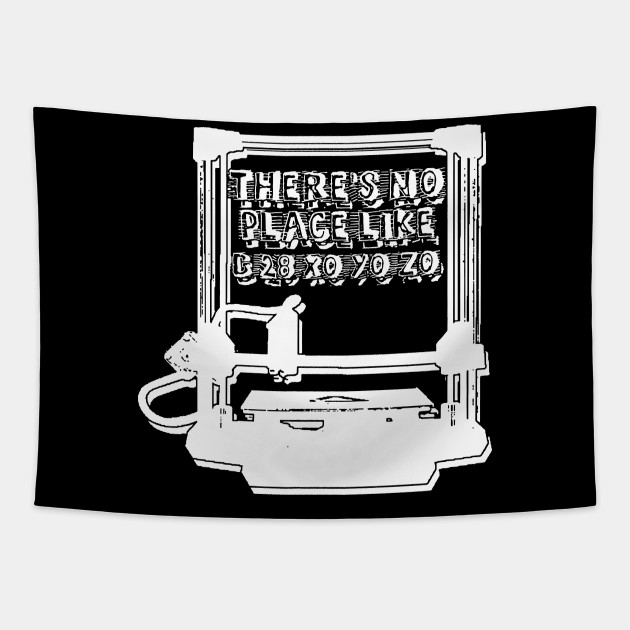 3d Printer Nerd Printing Cool Print Idea 3d Printer Tapestry Teepublic