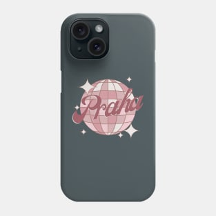 Praha Prague City Czech Republic Retro Vintage Dance Design Phone Case