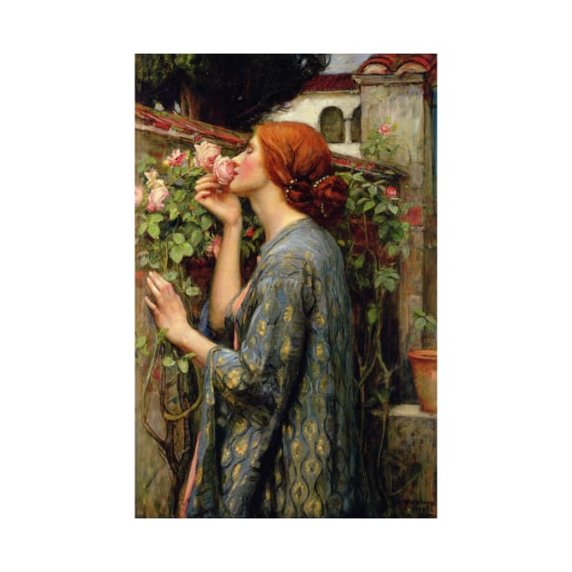 The Soul of the Rose by John William Waterhouse by Classic Art Stall