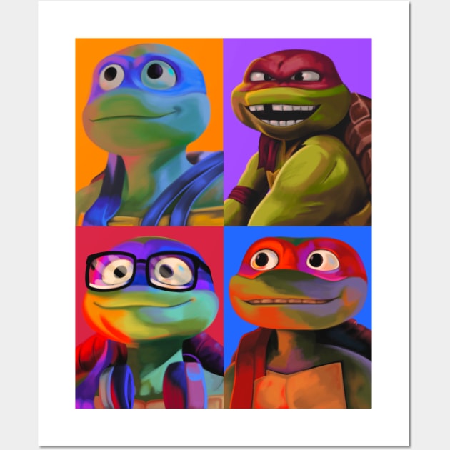 Matheuss Berant TMNT: Mutant Mayhem Acrylic Panel Print