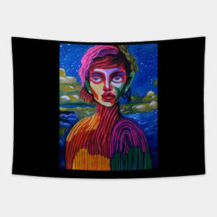 Sea Portrait Tapestry