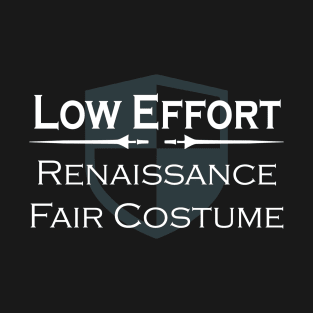 Renaissance Fair Costume TShirt T-Shirt