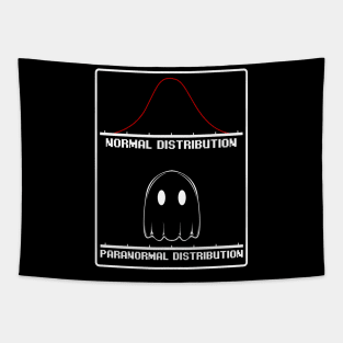 Ghost - Halloween Ghost Paranormal Distribution Tapestry