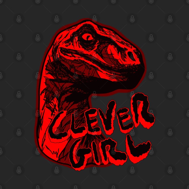 Clever Girl Science Fiction Movie by Jamie Collins