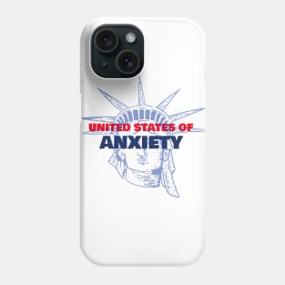 United States of Anxiety Phone Case