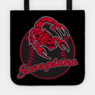 Scorpions Baseball Logo Tote