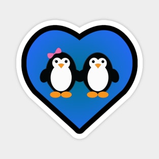 Penguin Love Magnet