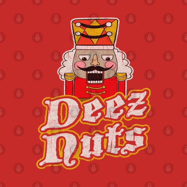 Deez Nuts Nutcracker by Alema Art