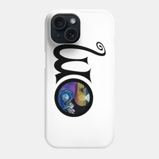 OM black graphx - funny meditation quotes Phone Case