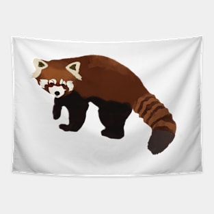 Red Panda Crawling Tapestry