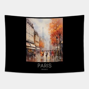 An Impressionist Painting of Paris - France Tapestry