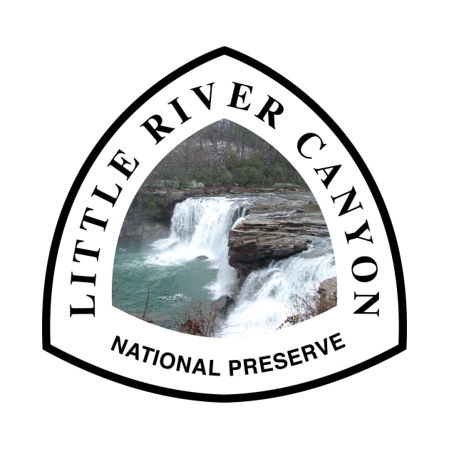 Little River Canyon National Preserve trail marker by nylebuss