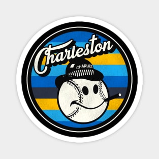 Charleston Charlies Baseball Team Magnet