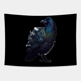 Colorful Raven. Tapestry