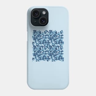 Abstract Blues Repeat Phone Case