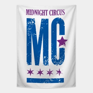 Midnight Circus Logo Color Tapestry