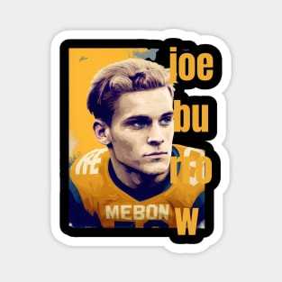 joe burrow cute graphic design Magnet