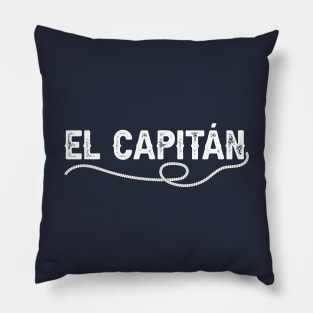 El Capitan Simple Text Based Design Pillow