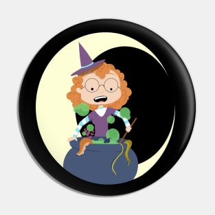 Happy Witch Pin