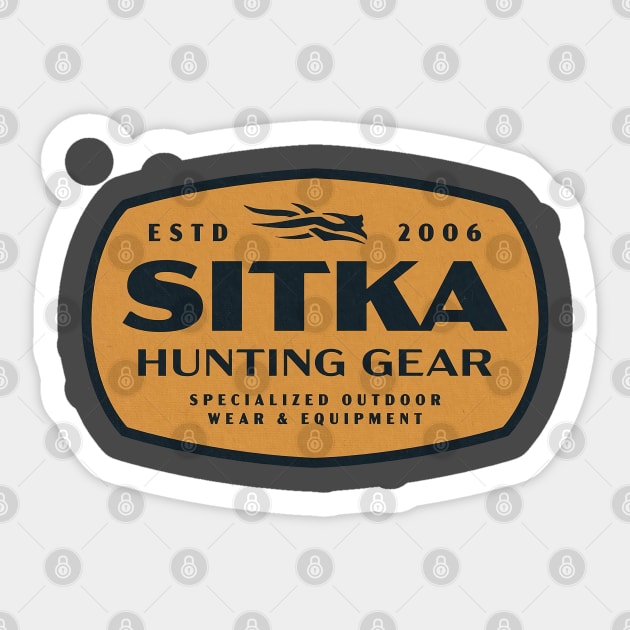 Sitka Logo Decal Sticker
