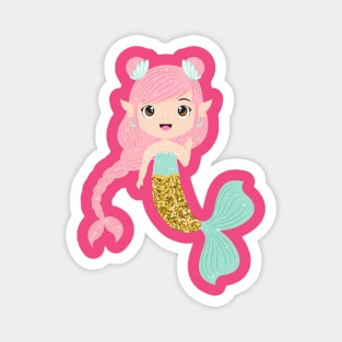 Mermaid Princess Magnet