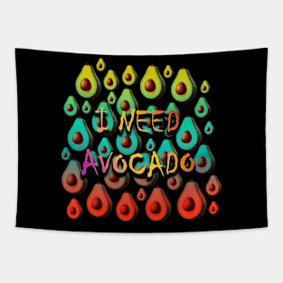 avocado popart Tapestry