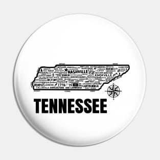 Tennessee Map Pin