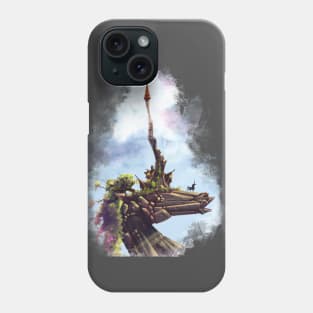 fractal unicorn Phone Case