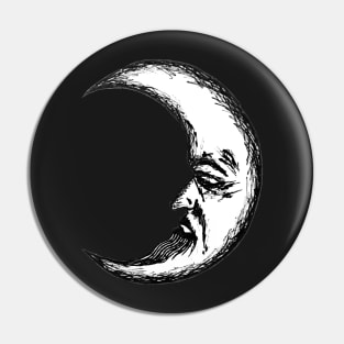 Man in the Moon Pin